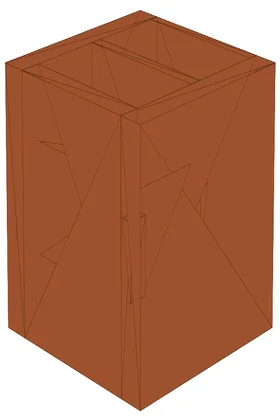 Flat  Panel  True  Style  T  M  F2011  Mahogany  Doors